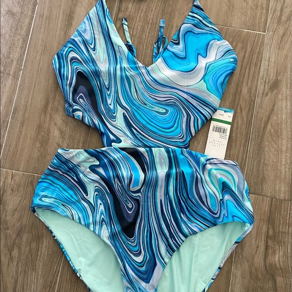 Speedo Almalfi Blue swimsuit - Picture 5 of 6